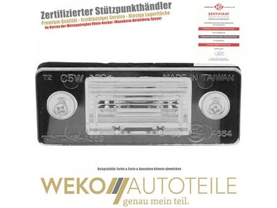 Kennzeichenleuchte links rechts Diederichs 7806094 für SKODA