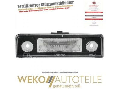 Kennzeichenleuchte links rechts Diederichs 7831093 für SKODA