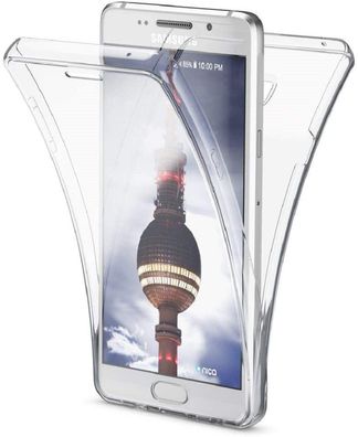 Full Cover Für Samsung Galaxy A5 2016 Silikon 5,2" TPU 360° Transparent Cover Hülle