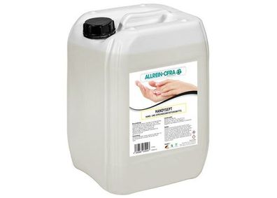 Allrein-Ofra - Handysept | Hand- und Sprühdesinfektionsmittel | 10 Liter-Kanister