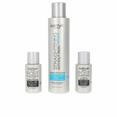 Keratin Anti-Frizz Smoothing Without Iron Repair Tips Set 3 Pieces