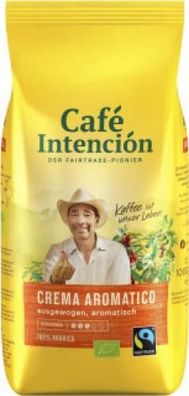 Darboven Bio Café Intención ecológico ganze Bohnen 1kg