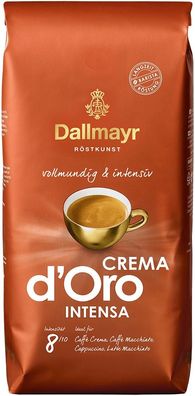 Dallmayr Crema d'Oro Intensa ganze Bohnen 1kg