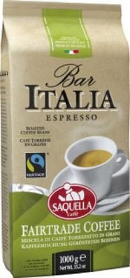 Saquella Bar Italia Espresso ganze Bohnen 1kg