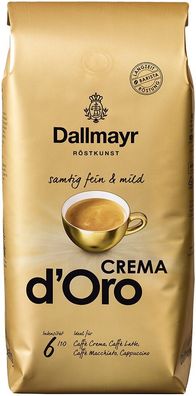 Dallmayr Crema d'Oro ganze Bohnen 1kg