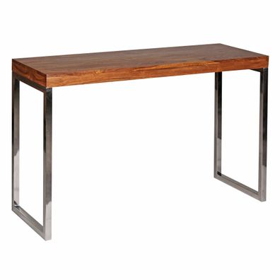 Wohnling Massivholz Konsolentisch GUNA 120 x 45 x 76cm Schminktisch Computertisch