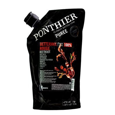 Food-United ROTE BETE Gemüse-Püree von Ponthier 4x 1KG