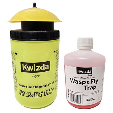 Wespen- und Fliegenfalle Kwizda 400ml