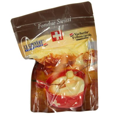 Food-United Fondue Swissi original 4x 500g Le Gruyère & Vacherin Fribourgeois