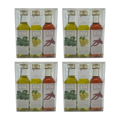 Food-United kleine Olivenöl-Fläschen Italian-Collection TERRE Francescane 12x 100ml