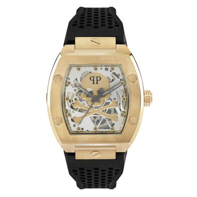 Philipp Plein Herren Armbanduhr PWBAA0321 The Skeleton Automatik 44mm
