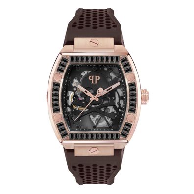 Philipp Plein Herren Armbanduhr PWBAA1723 The Skeleton Automatik 44mm