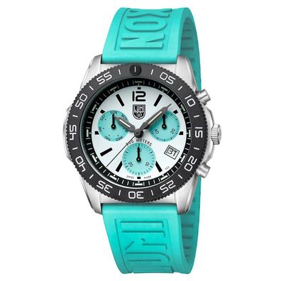 Luminox XS.3143.1 Pacific Diver Chrono 44 mm, Taucheruhr - Türkis, Saphirglas