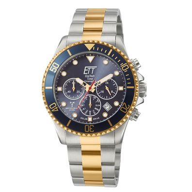 ETT EcoTechTime Funk-Solar Professional Watersport EGS-11609-35M Herrenuhr Chrono