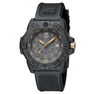 Luminox XS.3508. GOLD Navy SEAL, 45 mm, Militäruhr-Taucheruhr , 20 ATM