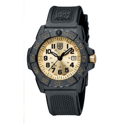 Luminox Armbanduhr XS.3505. GP Navy SEAL Gold Limited Edition, Taucheruhr