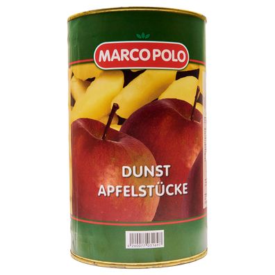 Food-United Dunst-Obst APFEL-STÜCKE ohne Zuckerzusatz 1x Füllm 4,6KG ATG 4,05KG