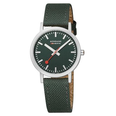 Mondaine Classic 36mm, Waldgrünes Uhr, A660.30314.60SBF