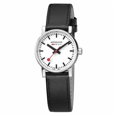 Mondaine MSE.30110. LBV Damen Armbanduhr Evo2 30mm, Veganes Traubenleder