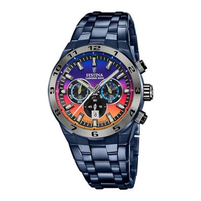 Festina F20709-1 Armbanduhr Chrono Bike 2024 Spezial Edition - Blau