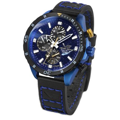 Vostok Europe Armbanduhr 'Halley's Comet' Limited Edition Chronograph 6S10-?32