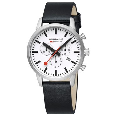 Mondaine Herren Armbanduhr Chrono MSD.41411. LBV Saphirglas 41mm