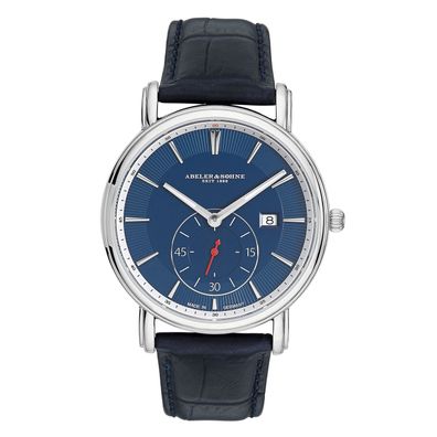 ABELER & SÖHNE Chrono AS3117 Herren Armbanduhr Saphirglas Ronda Werk