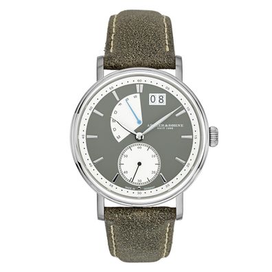 ABELER & SÖHNE AS2689 Herren Armbanduhr Day-Date Saphirglas Ronda-Werk