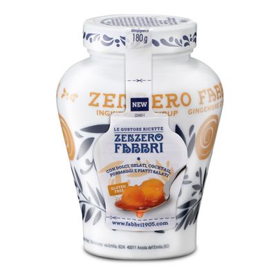 Food-United FABBRI INGWER in Sirup eingelegt 600g Opaline Zenzero-Stücke halbkandiert