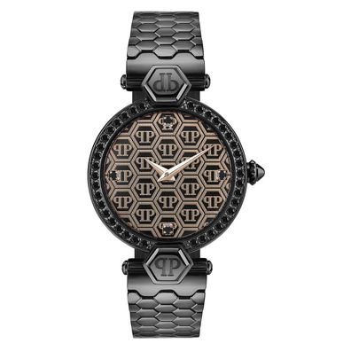 Philipp Plein Damen Armbanduhr PWEAA0921 Plein Couture schwarz