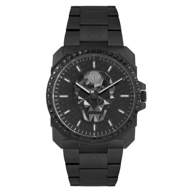 Philipp Plein Armbanduhr THE $KULL KING PWLAA0922 Edelstahl schwarz