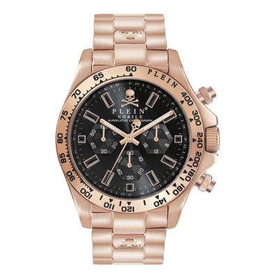 Philipp Plein Herren Armbanduhr Nobile PWCAA0921 Chrono Roségoldfarben