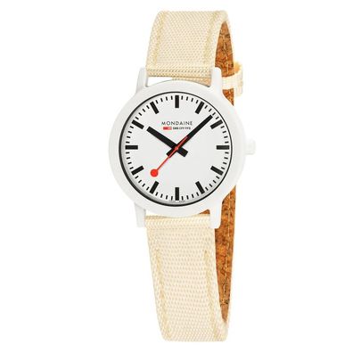 Mondaine essence MS1.32111. LT nachhaltige Damen Armbanduhr, 32mm