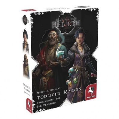 Black Rose Wars - Rebirth - Tödliche Masken (Erweiterung für 5-6 Personen) - deutsc