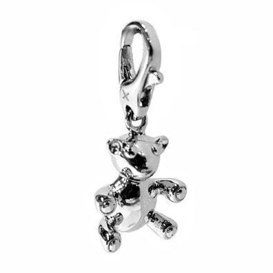 GOOIX Charm 925 Silber GXC018 Teddybär