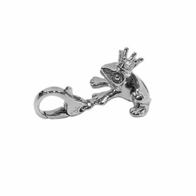 GOOIX Charm 925 Silber GXC044 Froschkönig