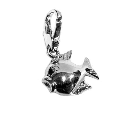 GOOIX Charm 925 Silber GXC031 Fisch