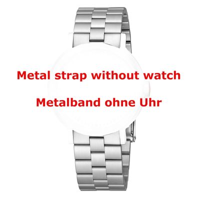 Mondaine Ersatzband, Wechselband, Edelstahl nur für The Original Automatik Uhren