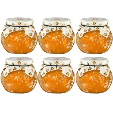 Food-United Seville BITTER Orangen Marmelade 6x 640g Dekorglas von DARBO