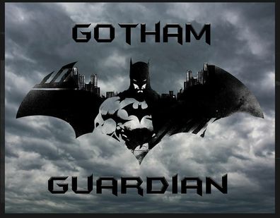 US Schild ca. 30 x 40 cm BATMAN Gotham Guardian - neu + ovp