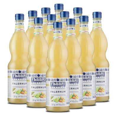 Food-United FABBRI Mixybar Falernum Sirup 12x1L für Falernum-Rum-Cocktails-Drinks