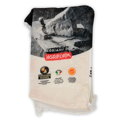 Food-United Parmigiano Reggiano DOP Parmesan Italienischer-Hartkäse 0,9 KG