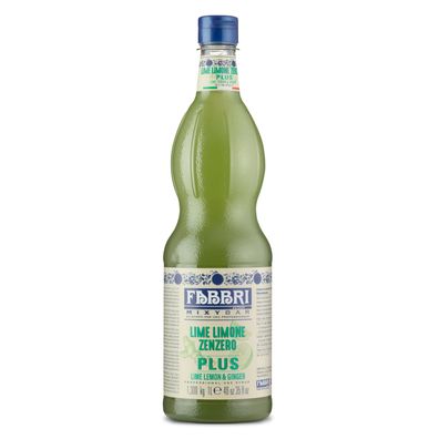 Food-United FABBRI Mixybar Plus Limetten-Zitronen-Sirup 12x1L für Mojitos Cocktails