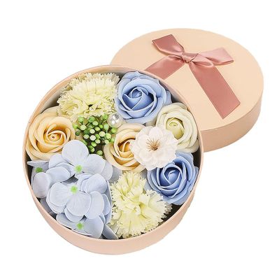 Wunderschöne Flora-Duftrosen, Blumenseife in Geschenkbox, Geschenk zum Geburtstag/Va