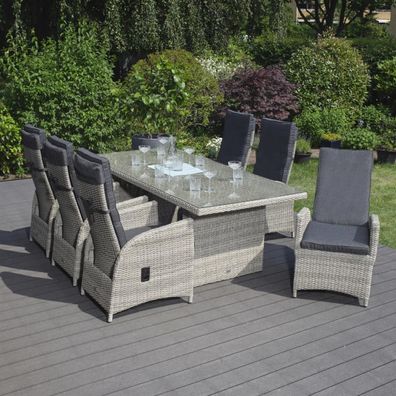 bellavista Gartenmöbel Set Dininglounge Rho 14-teilig