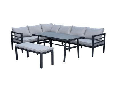 bellavista Gartenlounge Aluminium Lounge San Menaio anthrazit