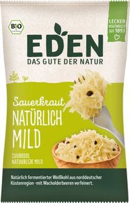 EDEN Sauerkraut "Natürlich Mild", bio 500g