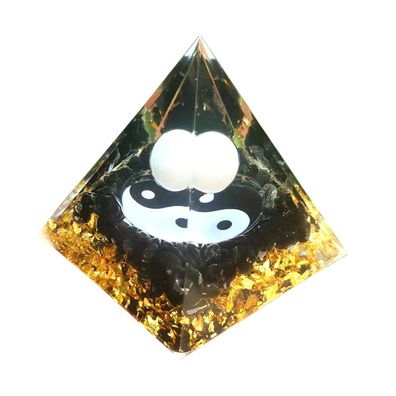 Orgone Pyramid for Positive Energy, Healing Pyramids for Reduce Stress Chakra Reiki