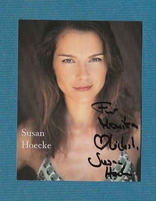 Susan Hoecke - persönlich signiert