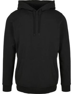 Hoodie Herren mit Kapuze Pullover Pulli Kapuzenpullover Schwarz Basic